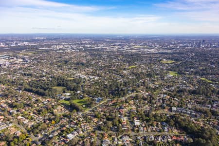 Aerial Image of EASTWOOD