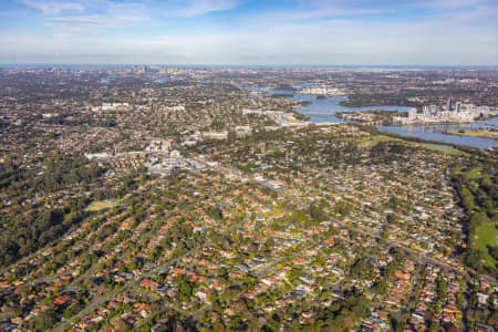 Aerial Image of WEST RYDE