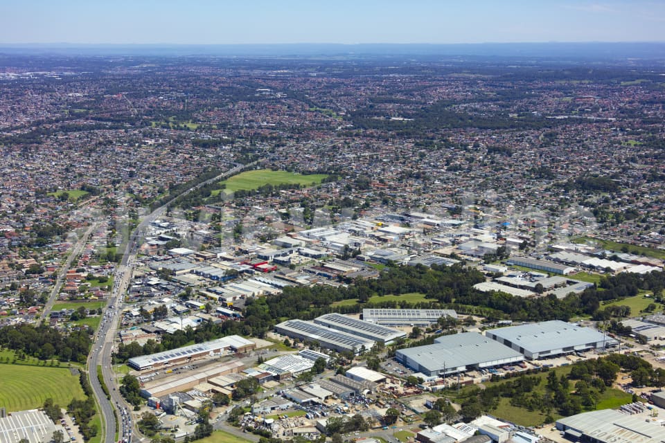 Aerial Image of Smithfield Industrial Area