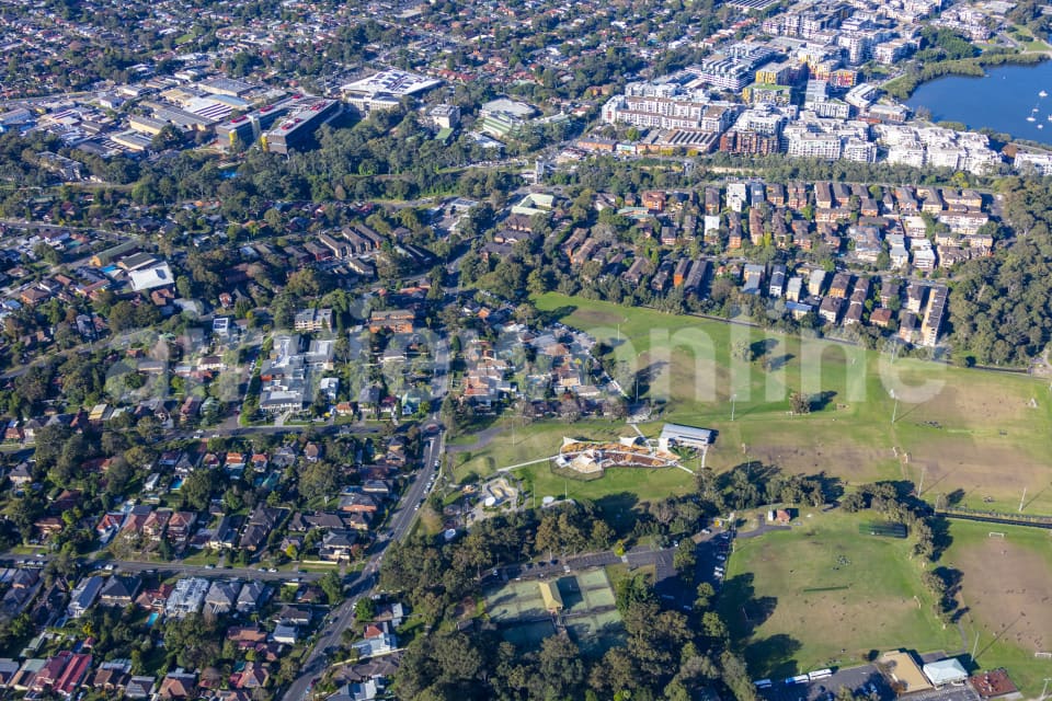 Aerial Image of Meadowbank