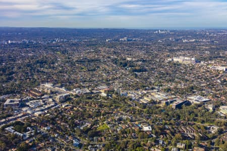 Aerial Image of WEST RYDE