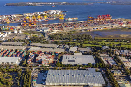 Aerial Image of BANKSMEADOW