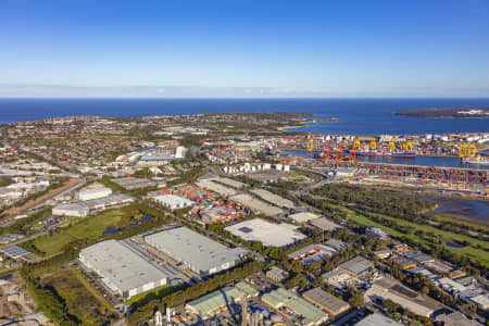 Aerial Image of BANKSMEADOW