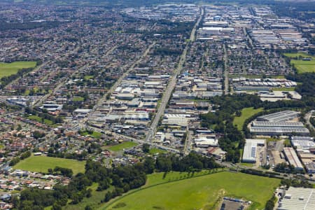 Aerial Image of SMITHFIELD INDUSTRIAL AREA