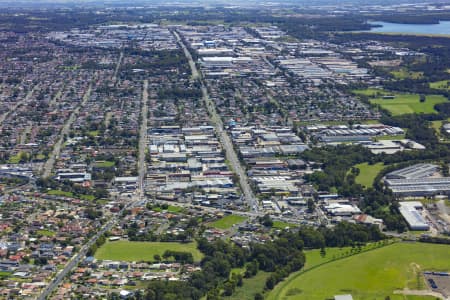 Aerial Image of SMITHFIELD INDUSTRIAL AREA