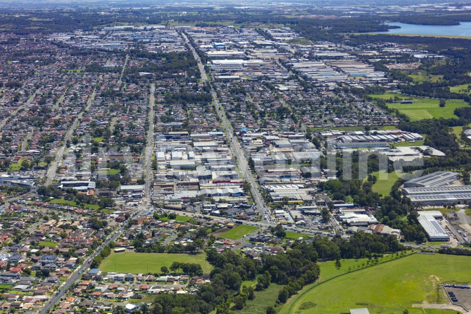 Aerial Image of Smithfield Industrial Area