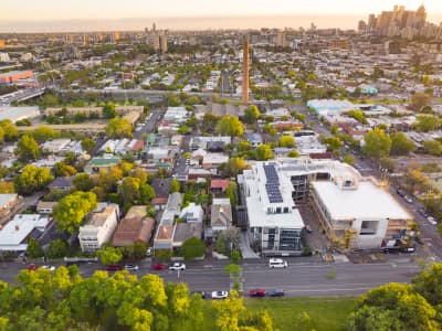 Aerial Image of CLIFTON HILL & COLLINGWOOD