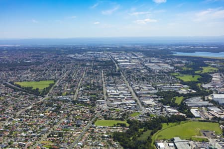 Aerial Image of SMITHFIELD INDUSTRIAL AREA