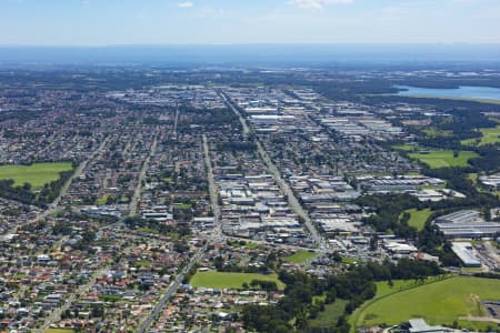 Aerial Image of SMITHFIELD INDUSTRIAL AREA