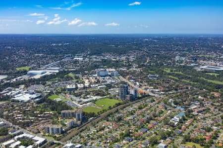 Aerial Image of WENTWORTHVILLE AND WESTMEAD