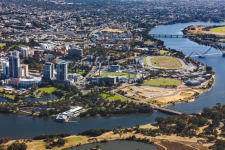 Aerial Image of EAST PERTH