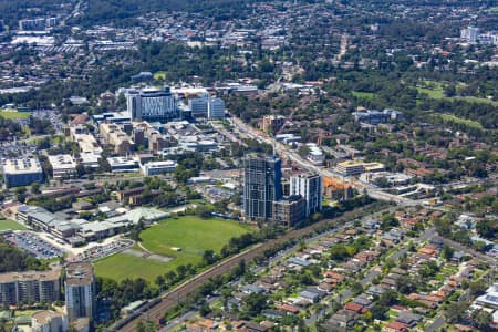 Aerial Image of WENTWORTHVILLE AND WESTMEAD