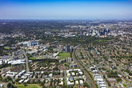 Aerial Image of WENTWORTHVILLE AND WESTMEAD