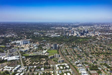 Aerial Image of WENTWORTHVILLE AND WESTMEAD