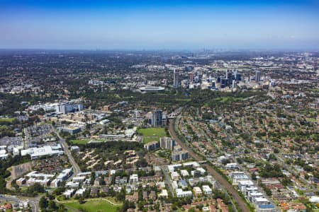 Aerial Image of WENTWORTHVILLE AND WESTMEAD