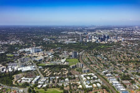 Aerial Image of WENTWORTHVILLE AND WESTMEAD