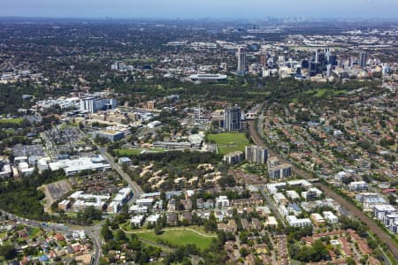 Aerial Image of WENTWORTHVILLE AND WESTMEAD