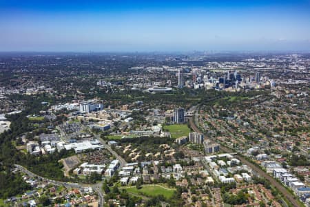 Aerial Image of WENTWORTHVILLE AND WESTMEAD