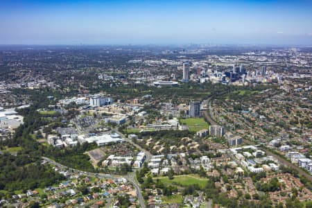 Aerial Image of WENTWORTHVILLE AND WESTMEAD