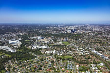 Aerial Image of WENTWORTHVILLE AND WESTMEAD