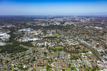 Aerial Image of WENTWORTHVILLE AND WESTMEAD
