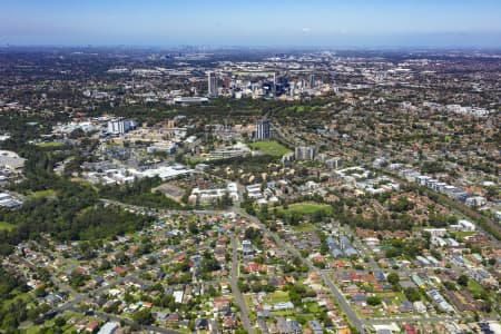 Aerial Image of WENTWORTHVILLE AND WESTMEAD