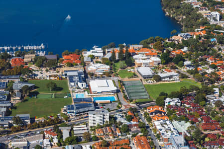 Aerial Image of CLAREMONT