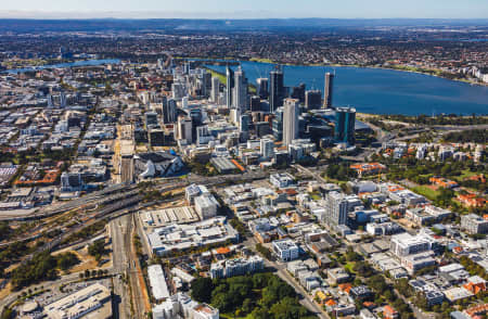Aerial Image of WEST PERTH