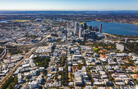 Aerial Image of WEST PERTH