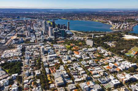 Aerial Image of WEST PERTH