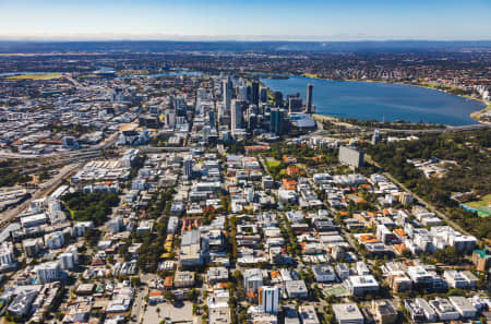 Aerial Image of WEST PERTH