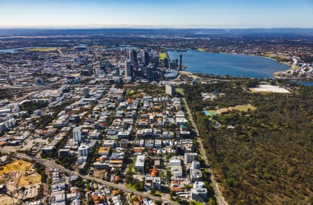 Aerial Image of WEST PERTH