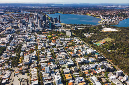 Aerial Image of WEST PERTH