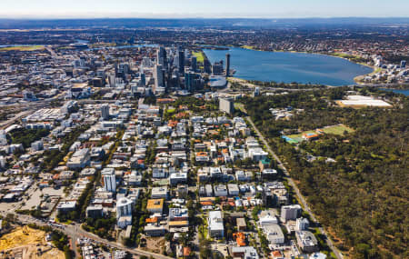 Aerial Image of WEST PERTH