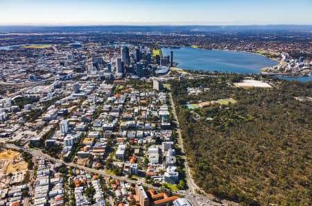 Aerial Image of WEST PERTH