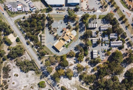 Aerial Image of Welshpool