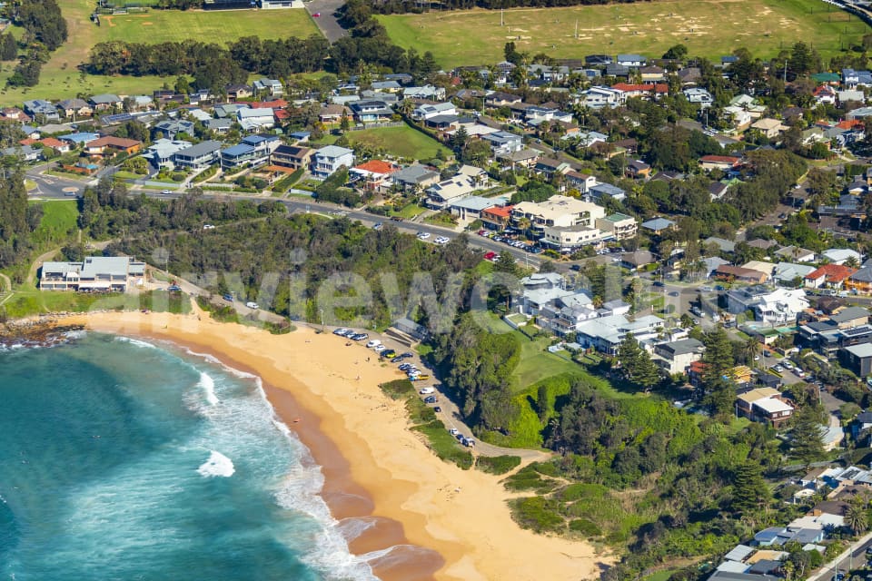 Aerial Image of Warriewood Beach