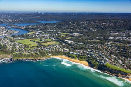 Aerial Image of WARRIEWOOD BEACH