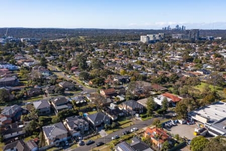 Aerial Image of NORTH RYDE