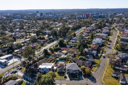 Aerial Image of NORTH RYDE