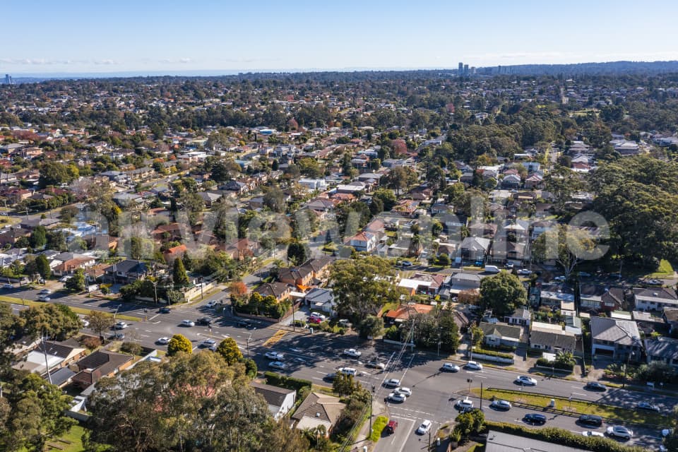 Aerial Image of North Ryde