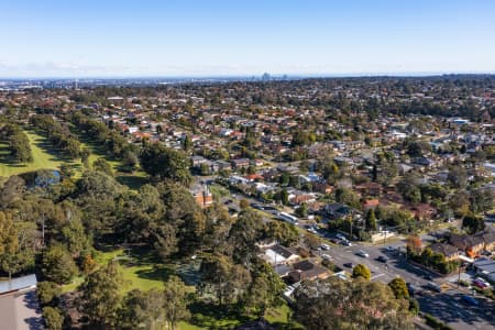 Aerial Image of NORTH RYDE