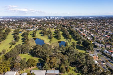 Aerial Image of NORTH RYDE