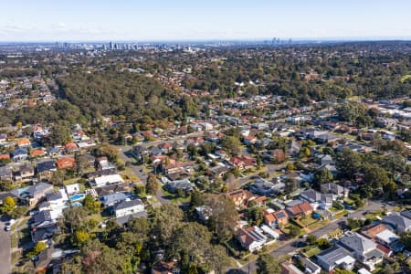 Aerial Image of NORTH RYDE