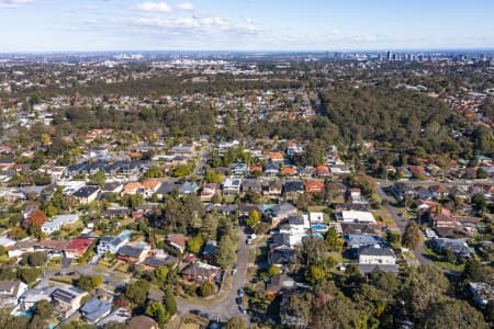 Aerial Image of NORTH RYDE
