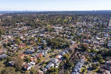 Aerial Image of NORTH RYDE