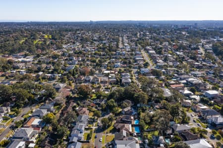 Aerial Image of NORTH RYDE