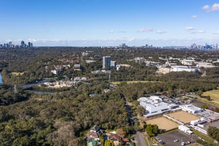 Aerial Image of NORTH RYDE