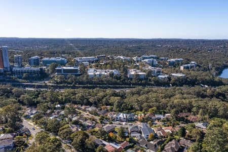 Aerial Image of NORTH RYDE