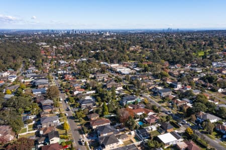 Aerial Image of NORTH RYDE